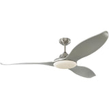 Brushed Steel/Silver Stockton Ceiling Fan by Monte Carlo Fans