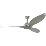 Brushed Steel/Silver Stockton Ceiling Fan by Monte Carlo Fans