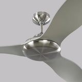 Brushed Steel/Silver Stockton Ceiling Fan by Monte Carlo Fans