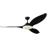 Midnight Black/Midnight Black Stockton Ceiling Fan by Monte Carlo Fans