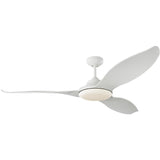 Matte White/Matte White Stockton Ceiling Fan by Monte Carlo Fans