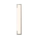 New Edge Bath Bar By Sonneman Lighting, Size: Small, Finish: Satin Nickel