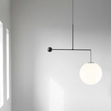 Malamata Suspension By LucePlan, Finish: Matt Black