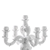 Burlesque Chimp Candle Holder By Seletti, Finish: White