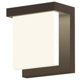 Glass Glow Indoor-Outdoor Sconce By Sonneman Lighting, Finish: Textured Bronze