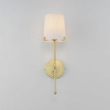 Huntington 1 Light Wall Light By Maxim Lighting, Finish: Satin Brass