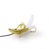 Banana Lamp Houey By Seletti, Finish: Gold