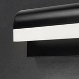 Waterfall Bath Bar By ET2, Width: 18'', Finish: Black