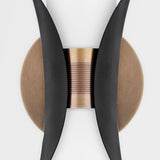 Munchie Vanity Light By Troy Lighting, Finish: Patina Brass / Soft Black