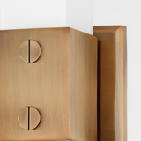 Jonah Wall Sconce By Troy Lighting, Finish: Patina Brass