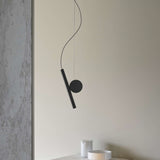 Doi Suspension By Luceplan, Finish: Black