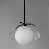Domain Pendant Light By Studio M, Funish: Black Chrome