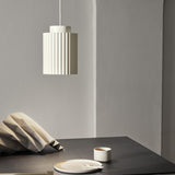 Donna 18 Pendant by Pholc, Finish: Autumn Leaves, Black Ink, Blush, Linen, , | Casa Di Luce Lighting