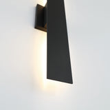 Annette Outdoor Wall Sconce By Eurofase, finish: Black