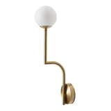 Mobil 46 Wall by Pholc, Finish: Brushed Brass (Fixed Installation), , | Casa Di Luce Lighting