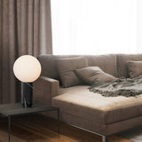 Pilar Table Lamp By Pablo, Finish: Marquina Black