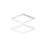 4006SQ Ultra Slim Square Puck - White w/ inner panels