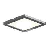 4006SQ Ultra Slim Square Puck - Satin Nickel