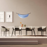 Light Blue Regolo Suspension in Dining Room