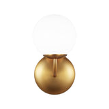 Burnished Brass Galassia One Light Vanity Light