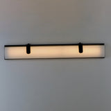 Clutch Vanity Light By ET2, Size: Large, Finish: Black