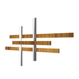 Crossroads Wall Sconce by Accord, Color: Teak-Accord, Size: Small, | Casa Di Luce Lighting