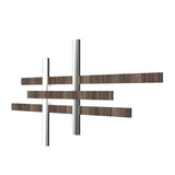 Crossroads Wall Sconce by Accord, Color: American Walnut-Accord, Size: Small, | Casa Di Luce Lighting