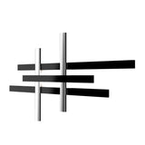 Crossroads Wall Sconce by Accord, Color: Gloss Black-Accord, Size: Large, | Casa Di Luce Lighting