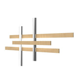 Crossroads Wall Sconce by Accord, Color: Maple-Accord, Size: Small, | Casa Di Luce Lighting