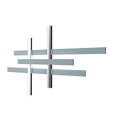Crossroads Wall Sconce by Accord, Color: Satin Blue-Accord, Size: Small, | Casa Di Luce Lighting