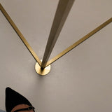 Multiplo Floor Lamp by Vesoi, Finish: Black, Black/Brass, White/Brass, , | Casa Di Luce Lighting