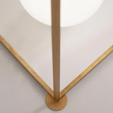 Multiplo Floor Lamp by Vesoi, Finish: Black, Black/Brass, White/Brass, , | Casa Di Luce Lighting