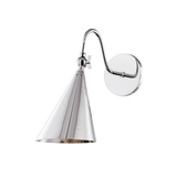 Lupe Wall Sconce By Mitzi - Polished Nickel