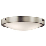 Lytham Flush Light - Brushed Nickel