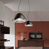 Kira SP Double Pendant by Vistosi by Vistosi, Finish: Brass, Bronze, Matt Black, , | Casa Di Luce Lighting