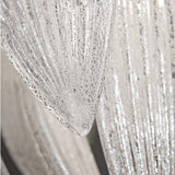 Silver Leaf Paradise Chandelier by IDL