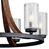 Grand Bank Chandelier by Kichler, Finish: Auburn Stained-Kichler, Distressed Antique Gray-Kichler, , | Casa Di Luce Lighting