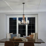 Grand Bank Chandelier by Kichler, Finish: Auburn Stained-Kichler, Distressed Antique Gray-Kichler, , | Casa Di Luce Lighting