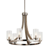 Grand Bank Chandelier by Kichler, Finish: Auburn Stained-Kichler, Distressed Antique Gray-Kichler, , | Casa Di Luce Lighting