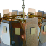 10 Light-Antique Brass Cocolina Chandelier by Eurofase