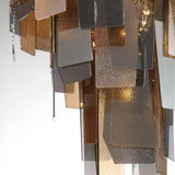 19 Light-Antique Brass Cocolina Chandelier by Eurofase