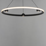 Nodes LED Chandelier By ET2, Finish: Black, Diameter: 32 inch