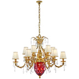 Lara 4400/12 Chandelier by Possoni, Title: Default Title, , | Casa Di Luce Lighting