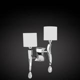 Aire 1719/2 Wall Sconce by Pedret, Finish: Chrome, Titanium, Gold, , | Casa Di Luce Lighting