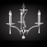 Forum 1708/3 Chandelier by Pedret, Finish: Chrome, Titanium, Antique, Gold, , | Casa Di Luce Lighting