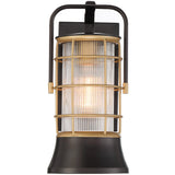 Small-Dark Bronze Rivamar Wall Lantern by Eurofase