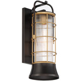 Medium-Dark Bronze Rivamar Wall Lantern by Eurofase