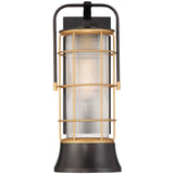 Large-Dark Bronze Rivamar Wall Lantern by Eurofase