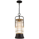 Dark Bronze Rivamar Pendant by Eurofase