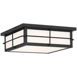 Sand Black Bensa Outdoor Ceiling Light by Eurofase